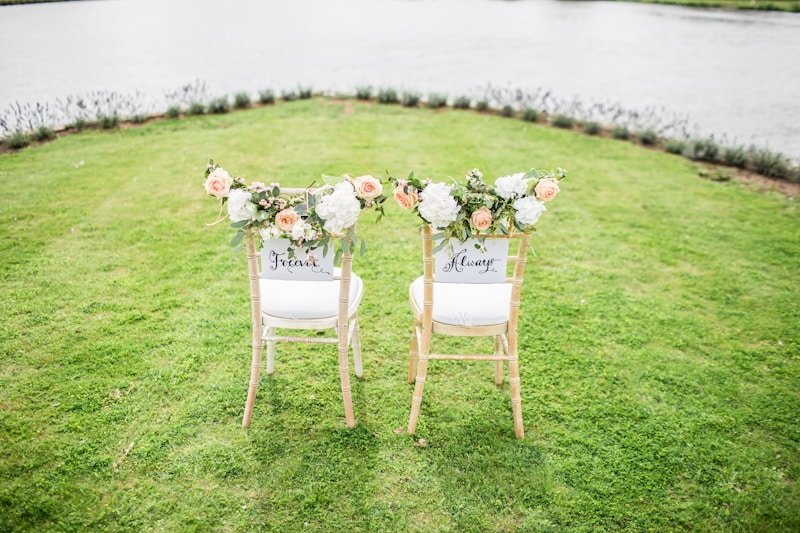 Coastal wedding flowers