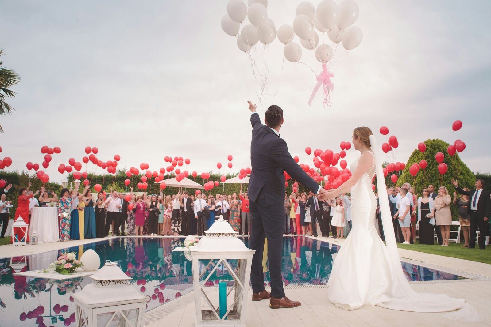 Coastal wedding ceremony